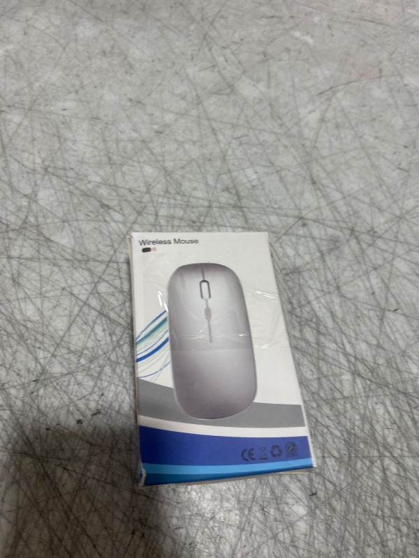 Photo 1 of AIKOKOK Wireless Bluetooth Mouse Rechargeable Laptop Mice with LED Use Portable(BT5.2 and USB 2.4G) Dual Mode Connection Silent Slim Computer Mouse for Laptop/iPad Tablet/Apple MacBook/PC (Black)