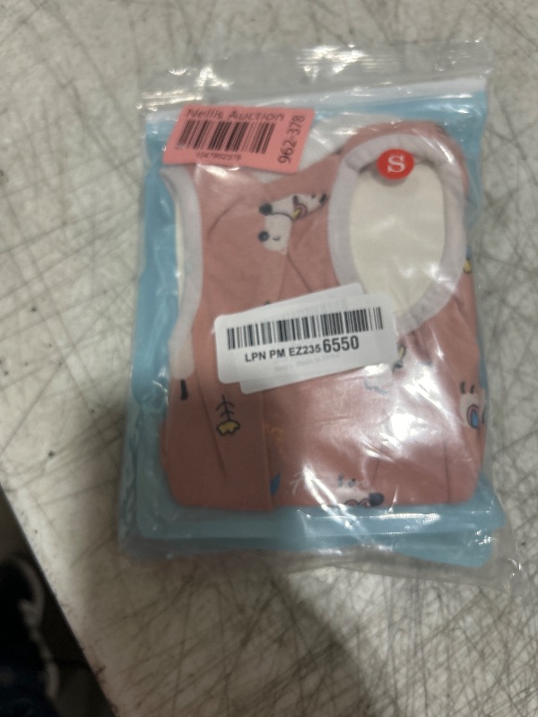 Photo 1 of 2PCS Cat Recovery Suit - Breathable Cat Surgical Recovery Suit, Onesie for Cats After Surgery Recovery, Alternative Cone of Shame Abdominal Wound Skin Wear Protection (Pink+White, S)