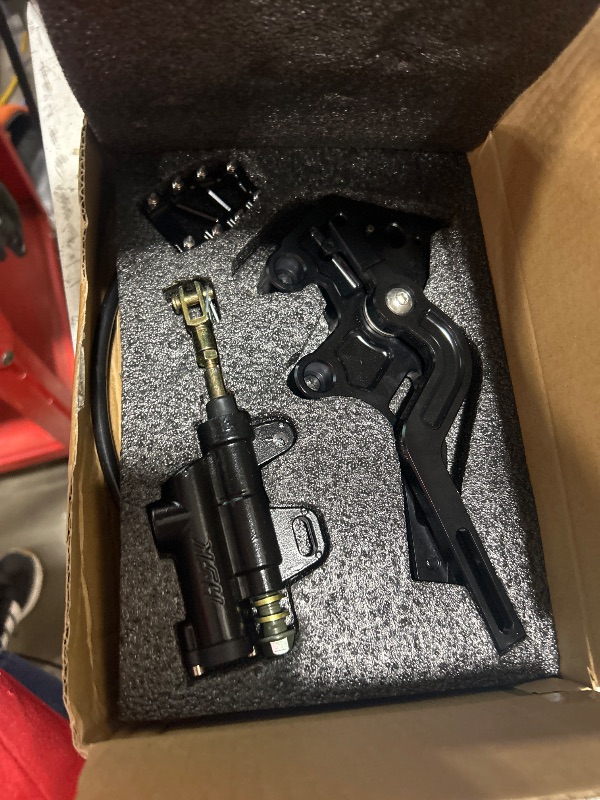Photo 1 of CHANGCHENG Motorcycle Foot Brake Pedal Lever Kit CNC for Talaria Sting MX3 MX4 MX5 Electric Dirt Bike