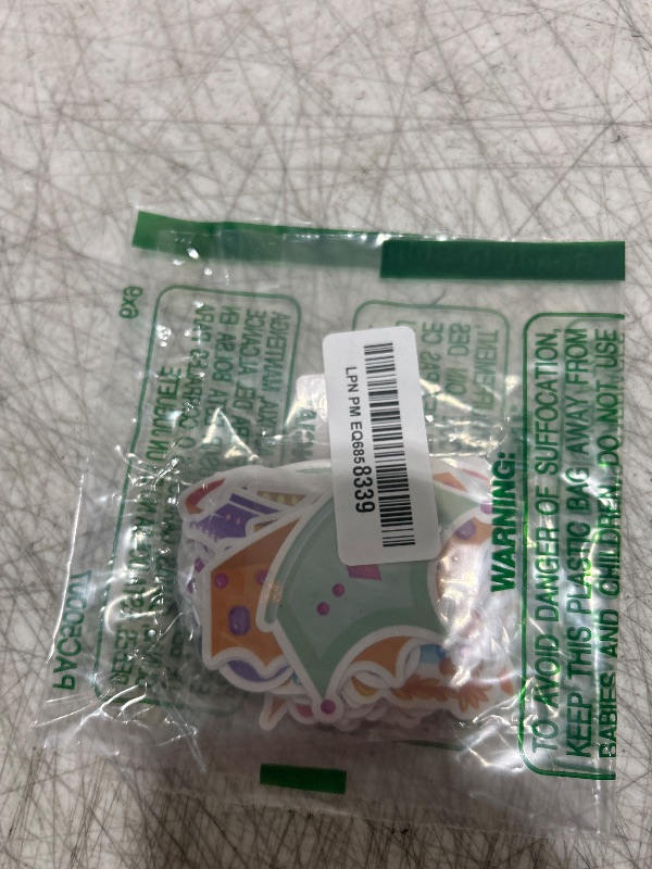 Photo 1 of 50 Pcs Crown Stickers for Kids & Teens - Water Bottle, Laptop, Princess, Party Decoration, Art, Motorcycle, Guitar, Skateboard, Waterproof Vinyl Fairy Stickers