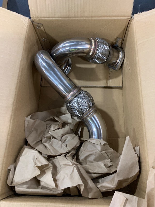 Photo 1 of JDMSPEED New Turbocharger Y-Pipe Up Pipe Kit With Gasket Replacement For Ford 6.0L Diesel 2003-2007 Replaces# 5C3Z6K854CA 679-011 679-012 1846581C1
