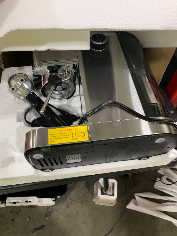 Photo 1 of SHARDOR Espresso Machine 20 Bar, Professional espresso machine with milk frother and Touchscreen, Expresso Coffee Machines with Adjustable Temperature,for Cappuccino, Latte