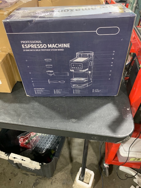 Photo 1 of SHARDOR Espresso Machine 20 Bar, Professional espresso machine with milk frother and Touchscreen, Expresso Coffee Machines with Adjustable Temperature,for Cappuccino, Latte