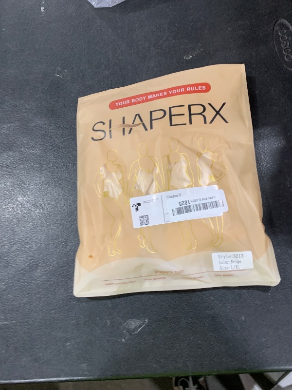 Photo 1 of SHAPERX Women's Shapewear Bodysuit Tummy Control Body Shaper Seamless Sculpting Snatched Waist Body Suit?SZ5213-Beige-L/XL