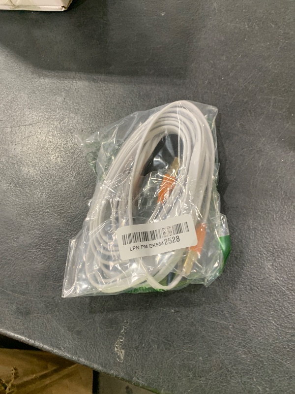 Photo 1 of Smolink Ethernet Cable 15 FT, Cat 8 Ethernet Cable 2000Mhz 40Gbps, Internet Cable Professional Flat LAN Cable SFTP Patch Cord with Gold Plated RJ45 Connector for Router Modem, White