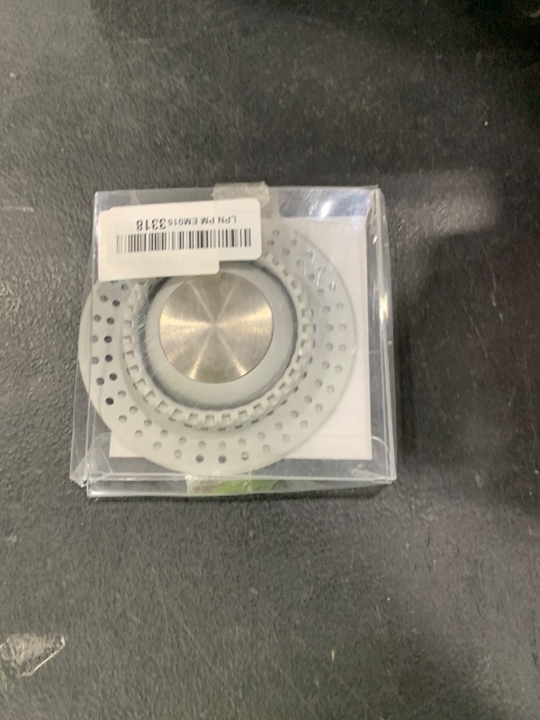 Photo 1 of Aluvor Shower Drain Hair Catcher, Bathtub Drain Cover Foldable Silicone Shower & Tub Protector for Pop-Up & Regular Drains
