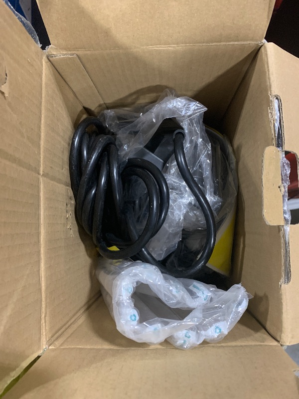 Photo 1 of Submersible Sump Pump, Clean/Dirty Water Pump, Portable Utility Pump With 25-Foot Cord, Ideal for Swimming Pool, Garden Pond, Basement, and Flood Relief Drainage