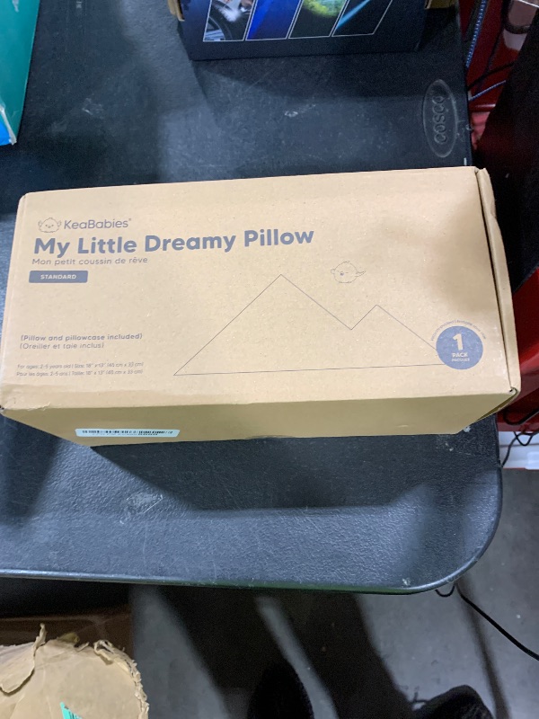 Photo 1 of Toddler Pillow with Pillowcase - 13x18 My Little Dreamy Kids Travel Bed Pillows for Sleeping, Organic Cotton Small Pillowcase, Soft & Breathable, Machine Washable, Toddlers 2-5 Years Old (Alpacas)