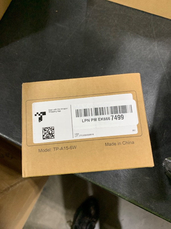 Photo 1 of MAXvolador E12 LED 60W Equivalent Daylight White 5000K Ceiling Fan Bulbs, 600LM CRI 85+ Small Base Candelabra Bulbs, 6W Non-Dimmable, Pack of 6