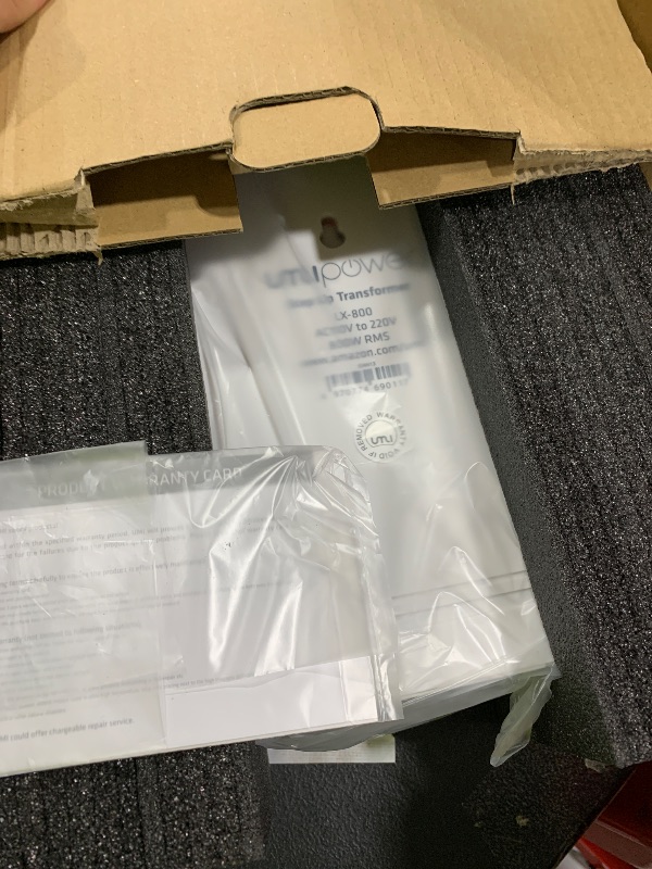 Photo 1 of UMI Step Up 110v to 220v Voltage Converter 800W for Europe and Asia 220-240V Appliance Use in US Canada Mexico - Power Transformer