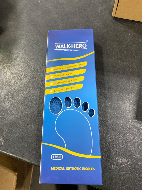 Photo 1 of Plantar Fasciitis Feet Insoles Arch Supports Orthotics Inserts Relieve Flat Feet, High Arch (Mens 5-5 1/2 | Womens 7-7 1/2)
