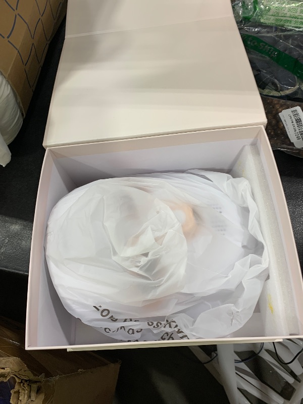 Photo 1 of SDKWDH Red Light Therapy Mask for Face, Led Face Mask Light Therapy, 7 Colors LED Facial Skin Care at Home, Gold