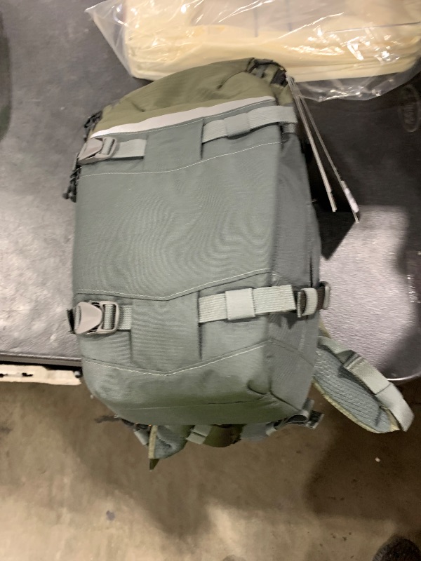 Photo 1 of Lowepro LP37014-PWW, Flipside Trek BP 250 AW Backpack for Camera with ActiveZone Suspension System, Tablet Compartment, Grey/Dark Green