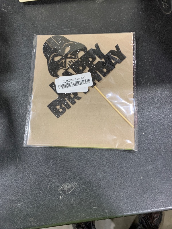 Photo 1 of Anxdh alien war cake topper decoration children birthday party decoration, alien war theme party