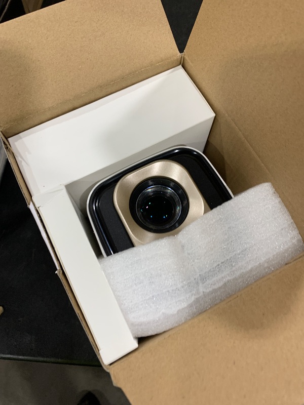 Photo 1 of ?Auto Focus&1080P?Magcubic Mini Smart Projector with 4K Support, Portable Projector with Wifi and Bluetooth, 5W Speaker, Built in Apps, Voice Control, Outdoor Movie Projector