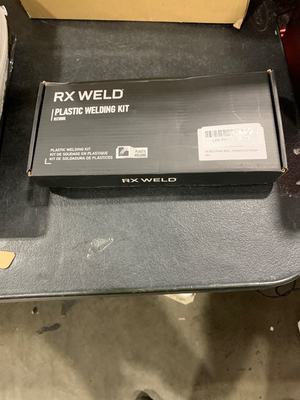 Photo 1 of RX WELD Plastic Welding Kit,100W Plastic Welder,Plastic Repair Kit for Automotive Car Bumper