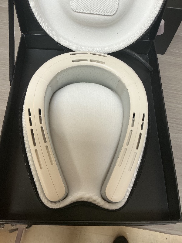 Photo 1 of TORRAS 2025 Top Al Neck Fan Air Conditioner Coolify Cyber, Portable Personal Neck Fans that Blow Cold Air?No.1 Dual-Coolest Wind & 720° Immersive Cooling?Rechargeable for Outdoor/Indoor. Gift for Dad