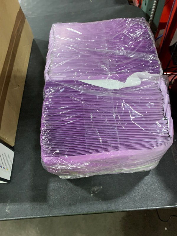 Photo 1 of Fuxury Opaque Bubble Mailers 6x10 Inch 100 Pack Gradient Purple Cute Design Padded Envelopes Strong Adhesion Pattern Bubble Shipping Envelopes for Mailing Jewelry, Makeup #0 Thick Bubble Padded Mailer