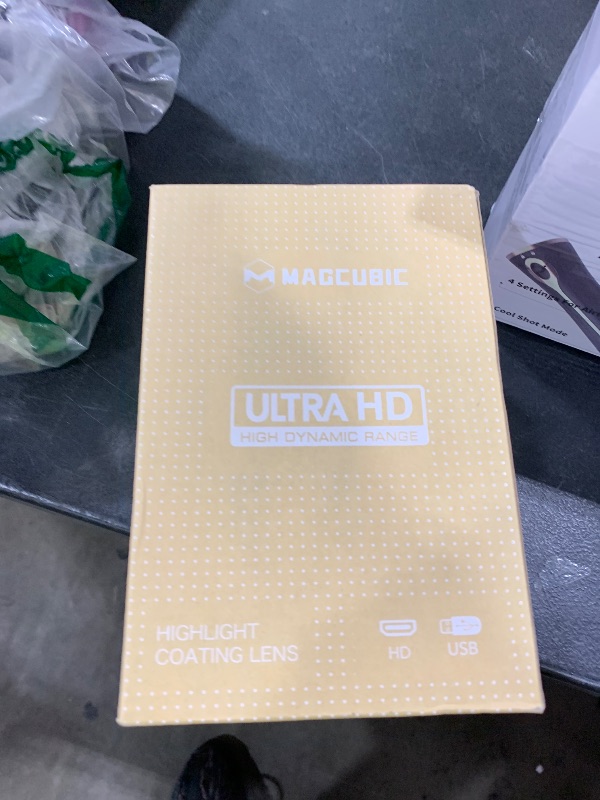 Photo 1 of Magcubic HY300PRO Mini Projector with WiFi and Bluetooth, 4K Support Smart Portable Projector Auto Keystone , Air Mouse Remote, Voice Control, 180 Degree Rotation, Home Video Proyector Android 11