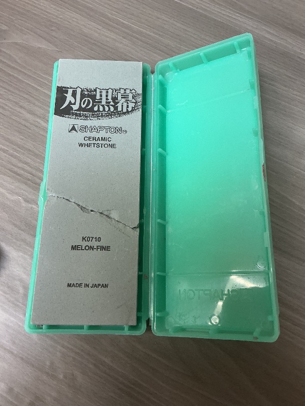 Photo 1 of SEE NOTES PICTURES………Shapton K0710 Melon 8000 Blade Finishing