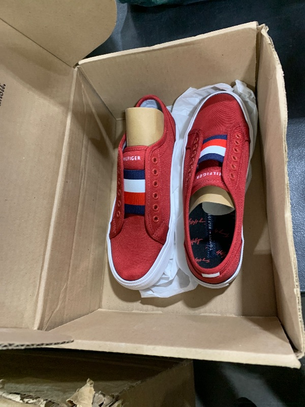 Photo 1 of Tommy Hilfiger Women's Anni Slip-On Sneaker, Red, 7