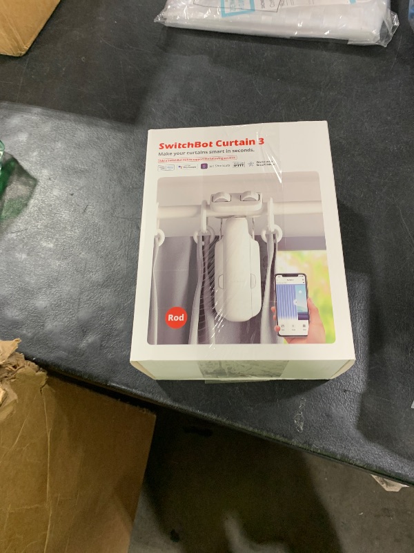Photo 1 of 2025 Automatic Curtain Opener 3 Rod, Bluetooth Remote Control Smart Curtain, WiFi & App Control, Add Hub to Work with Alexa, Google Home, HomeKit