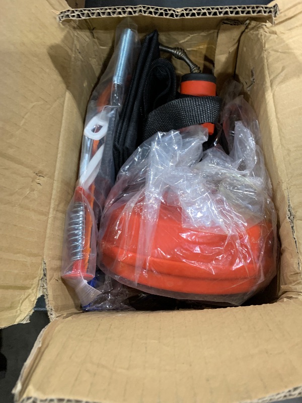 Photo 1 of ?2025 New?50 FT Double Mode Drain Snake Tools, 10-in-1 Drain Auger for Sink and Drain Unblocking, Plumbing Snake for Kitchen, Bathrom and Shower Sink, Snake for Real DYIs