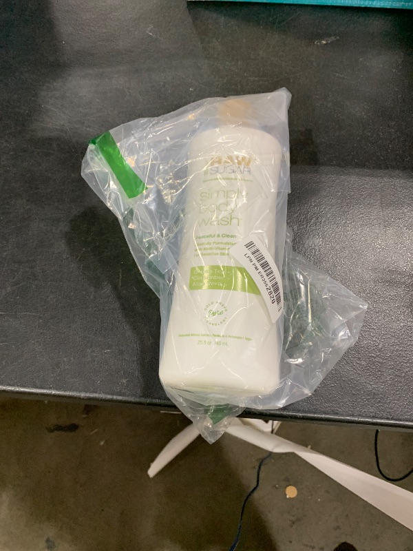 Photo 1 of RAW SUGAR Simply Body Wash, (25 Fl Oz, Pack of 1) Bath Soap, Formulated without Sulfates & Parabens (Green Tea + Cucumber + Aloe Vera)