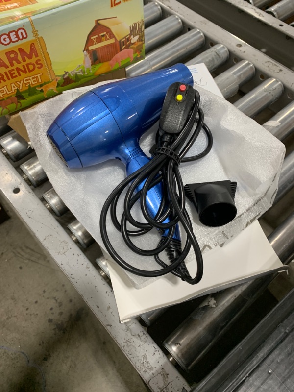Photo 1 of BaBylissPRO Hair Dryer, Nano Titanium Portofino 2000-Watt Blow Dryer, Hair Styling & Appliances, Blue, BNTB6610N
