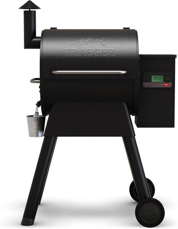 Photo 1 of Traeger Grills Pro 575 Wood Pellet Grill & Smoker with Wifi, App-Enabled, Black
