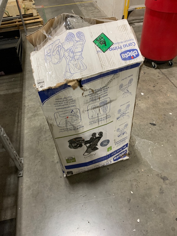 Photo 1 of Chicco Corso Primo ClearTex Travel System - Aspen | Black