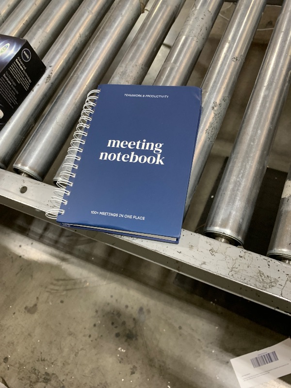 Photo 1 of Lamare Meeting Notebook for Work Organization – Perfect Work Notebook for Note Taking & Meeting Planner for Productivity