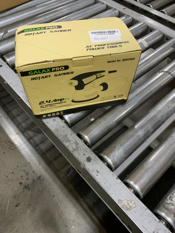 Photo 1 of GALAX PRO 280W 13000OPM Max 6 Variable Speeds Orbital Sander with 15Pcs Sanding Discs, 5” electric Sander with Dust Collector for Sanding and Polishing