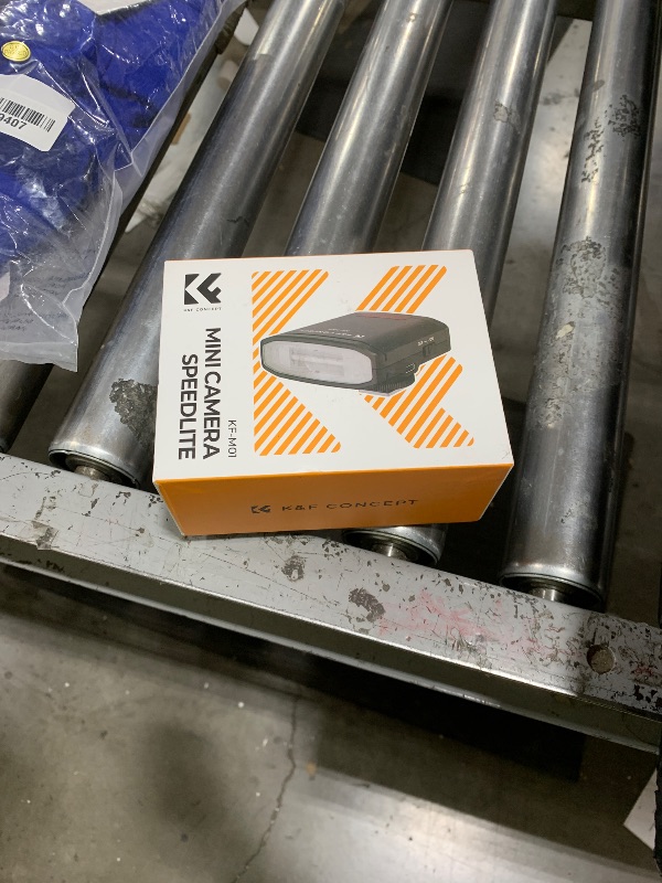 Photo 1 of K&F Concept Camera Flash Light, Camera Speedlite GN12/5600K, Built-in 2000mAh Battery for Canon/Fujifilm/Sony/Nikon/Olympus and Other DSLR Digital Cameras, Speedlight with Single Contact Hot Shoe