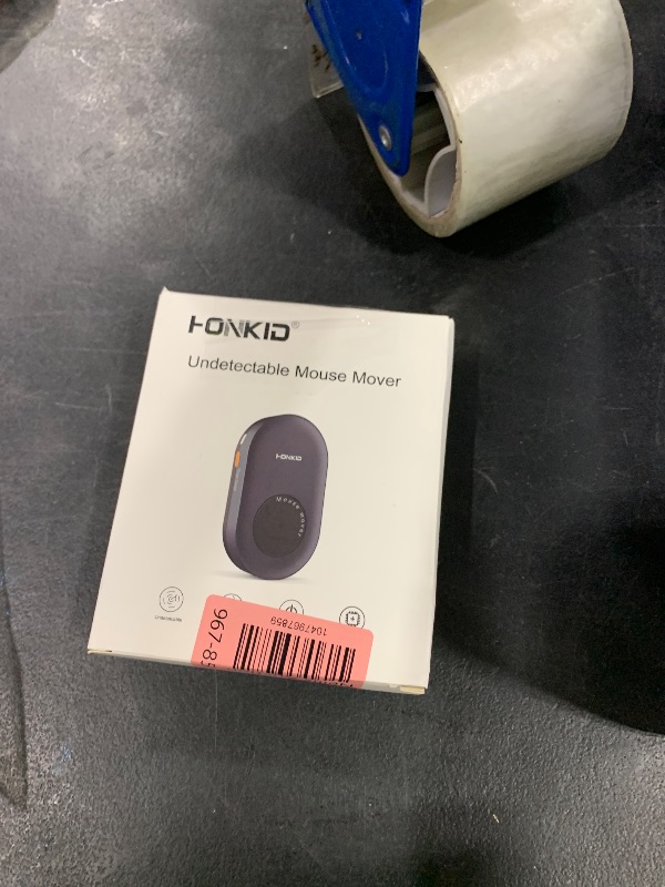 Photo 1 of HONKID Undetectable Mouse Mover Jiggler with ON/Off Switch and USB Port Drive-Free,Simulate Physical Automatically Mouse Movement,Prevent Computer Laptop Inactive/Lockdown (Black)