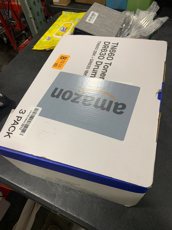 Photo 1 of WEAREC Compatible Toner Cartridge & Drum Unit Replacement for Brother TN660 TN-660 TN630 DR630 Work with HL-L2300D HL-L2360DW DCP-L2520DW MFC-L2700DW MFC-L2740DW Printer (Black, 3 Pack)