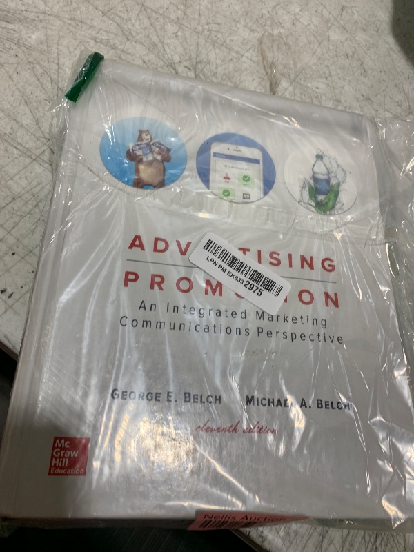 Photo 1 of Advertising and Promotion: An Integrated Marketing Communications Perspective (Irwin Marketing)