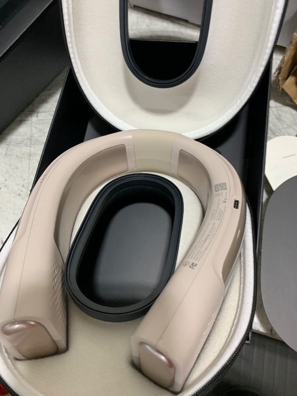 Photo 1 of TORRAS COOLiFY 2S Neck Fan, 3 Model, 3-28H Extended Battery Life, Neck Fans that Blow Cold Air, Neck Air Conditioner, Cooling Neck Fan for Work, Hiking, Travel. Gift for Women, Mom, Apricot