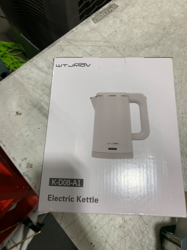 Photo 1 of 0.8L Electric Kettle Stainless Steel, 800 Watts Small Electric Kettle 27 Ounce Fast Boil Auto Shut-off, Portable Water Boiler for Small Kitchen, Business Trip and More