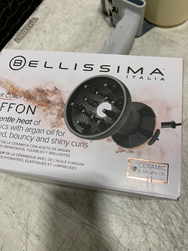 Photo 1 of Bellissima Italia Diffon Hair Diffuser and Ceramic Curly Hair Dryer - DF1 5000 - Lightweight and Compact