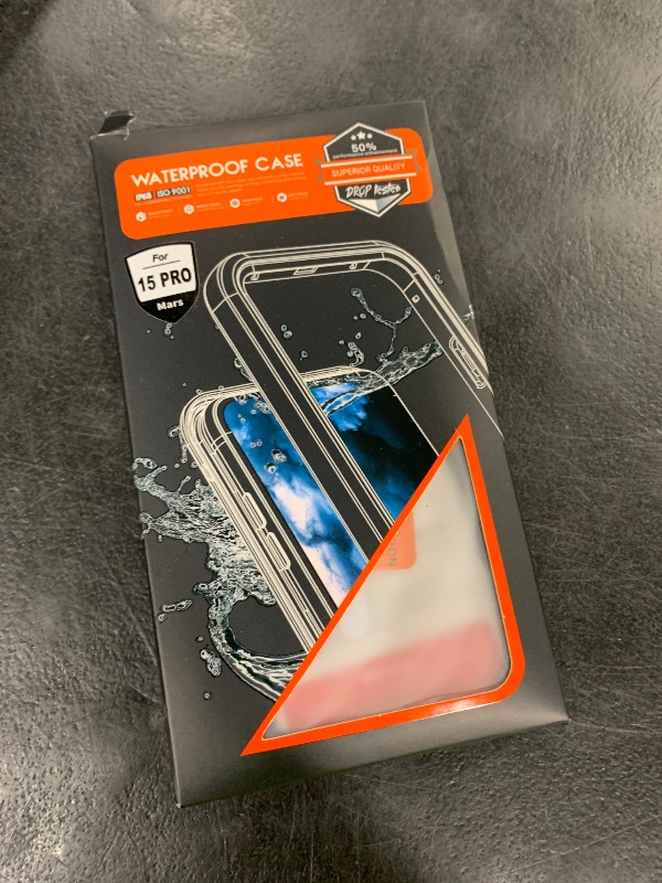 Photo 1 of waterproof phone case for iphone 15