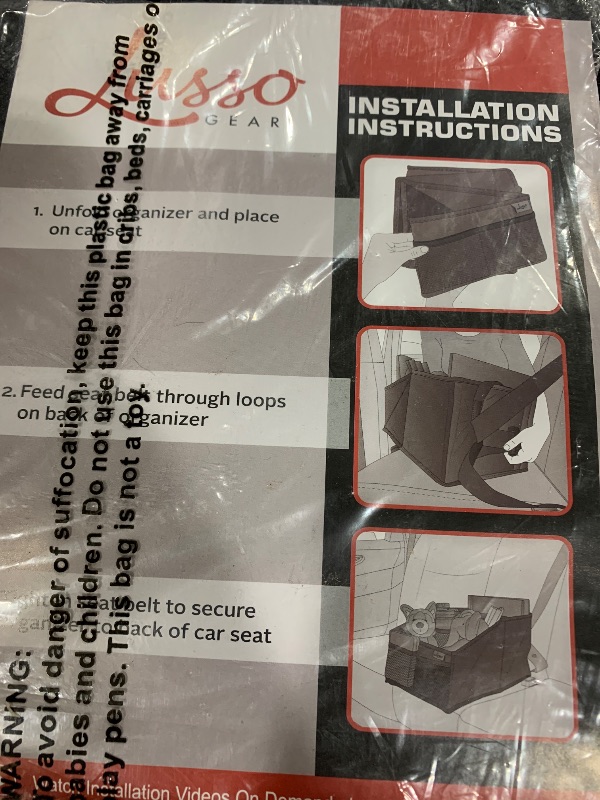 Photo 1 of car organizer 