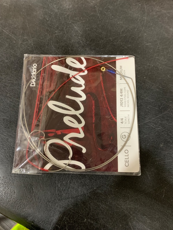 Photo 1 of D'Addario Prelude Cello G 4/4 Med (J10134/4M)