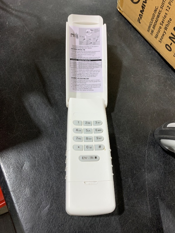 Photo 1 of garage key pad
