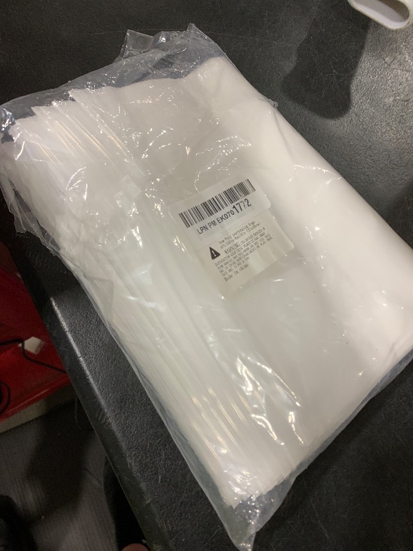 Photo 1 of 8x10 Inch Swimsuit Bags, 50 Pcs Poly Zipper Bags for Clothing?Plastic Packaging Bags for Small Businesses or Travel Storage, Clear Apparel Bag for Underwear, socks?towel | No Vent Holes