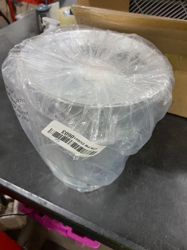Photo 1 of Twine Insulated Ice Bucket With Lid & Scooper for Parties - Galvanized Metal Bucket Cooler & Drink Tub Holds 1 Gallon