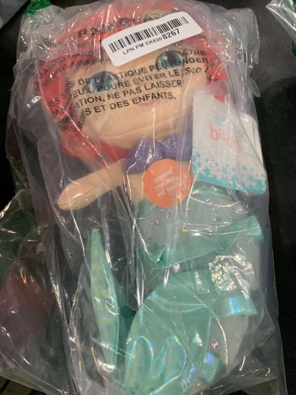 Photo 1 of KIDS PREFERRED Disney Baby - Ariel 12" Plush Doll with Musical Sounds - The Little Mermaid Collectable Stuffed Animal for Babies, Toddlers and Kids