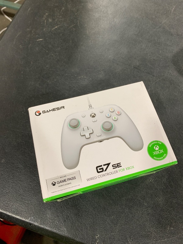 Photo 1 of GameSir G7 SE Officially Licensed Xbox One Controller With Hall Effect Sticks for Windows 10/11, Xbox One, Xbox Series X/S, PC Gamepad with 3.5mm Earphone Port, Programmable Back Button