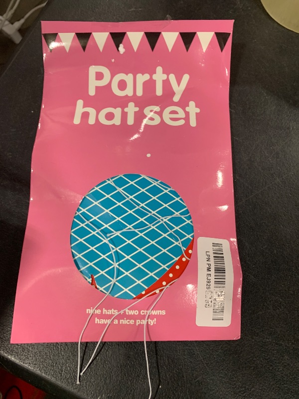 Photo 1 of Vesil Kids Birthday Party Hats, Assorted