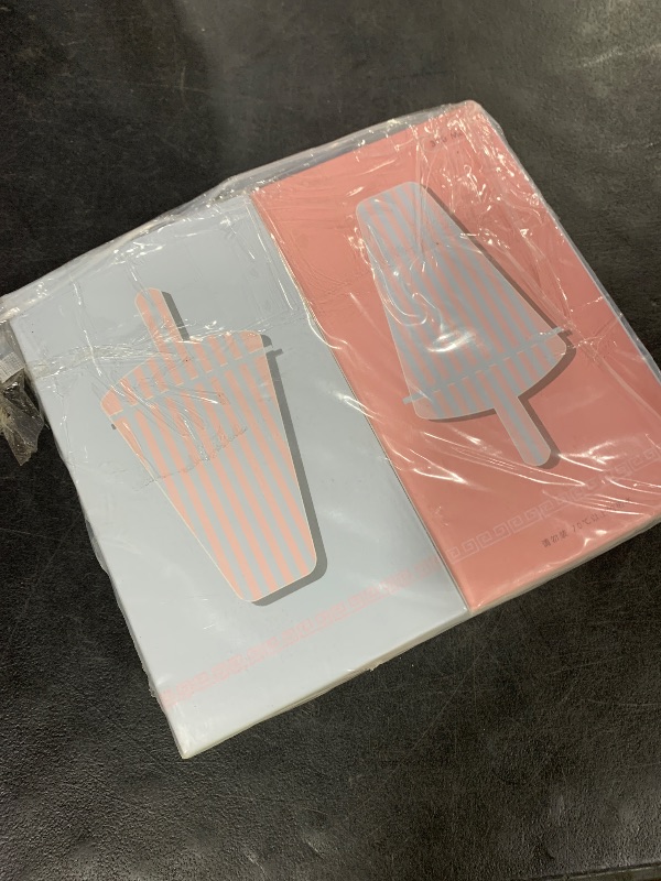 Photo 1 of 4 Pieces Cute Ice Cream Water Bottles with Strap Kawaii Camera Shaped Drinking Purse Ice Bar Transparent Jug Cup for Camping Sports Shopping Kids(Chic Style)